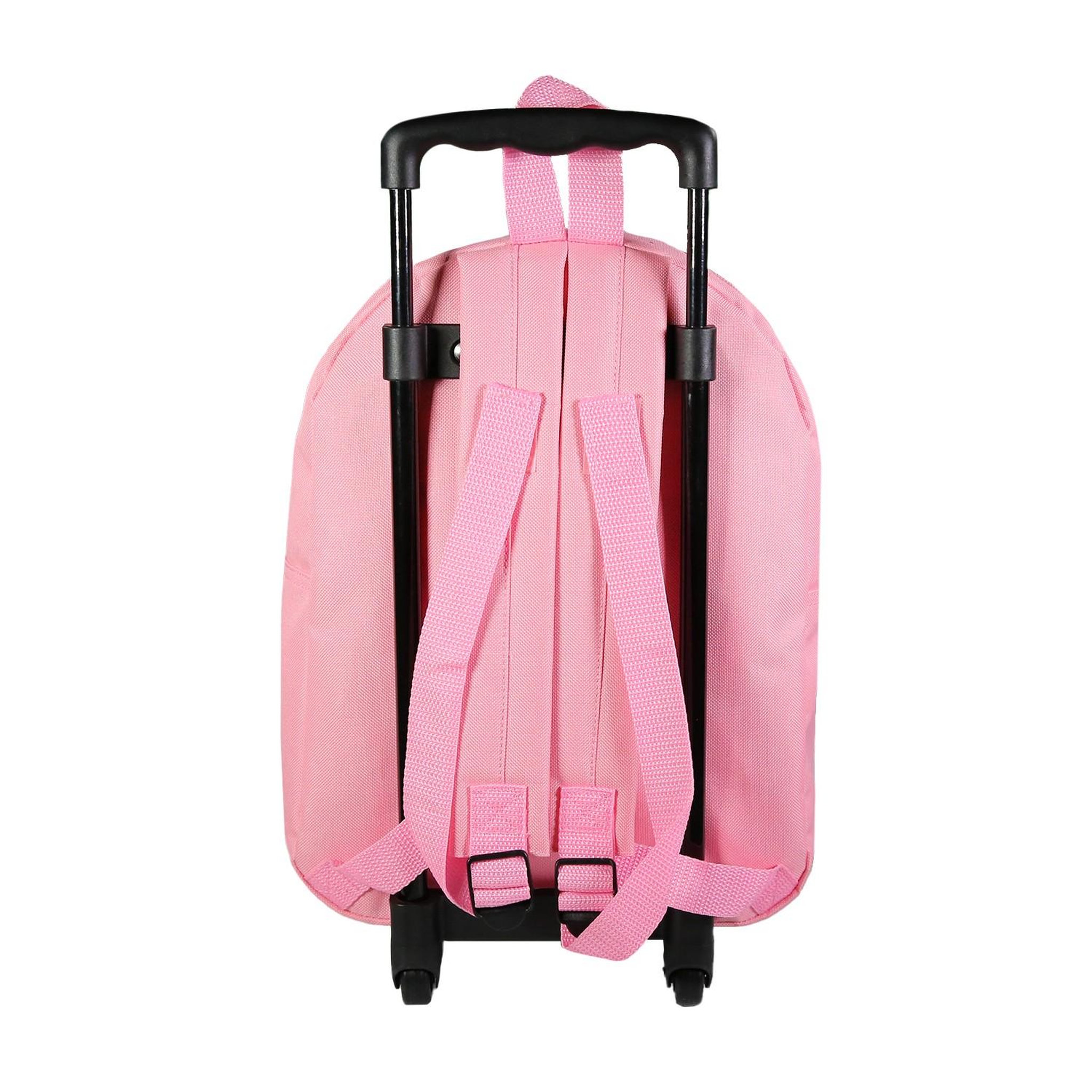 Voir la diapositive 4 : Bagtrotter BAGTROTTER Sac à dos à roulettes 32 cm maternelle  Gabby et la maison magique Rose