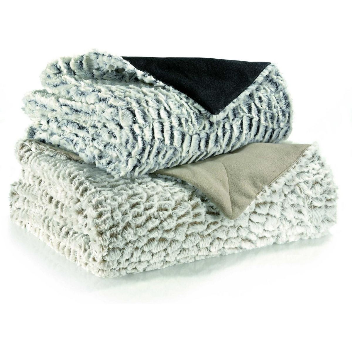 Les Ateliers du Linge Plaid 160x130cm 100%polyester 420gsm Groenland