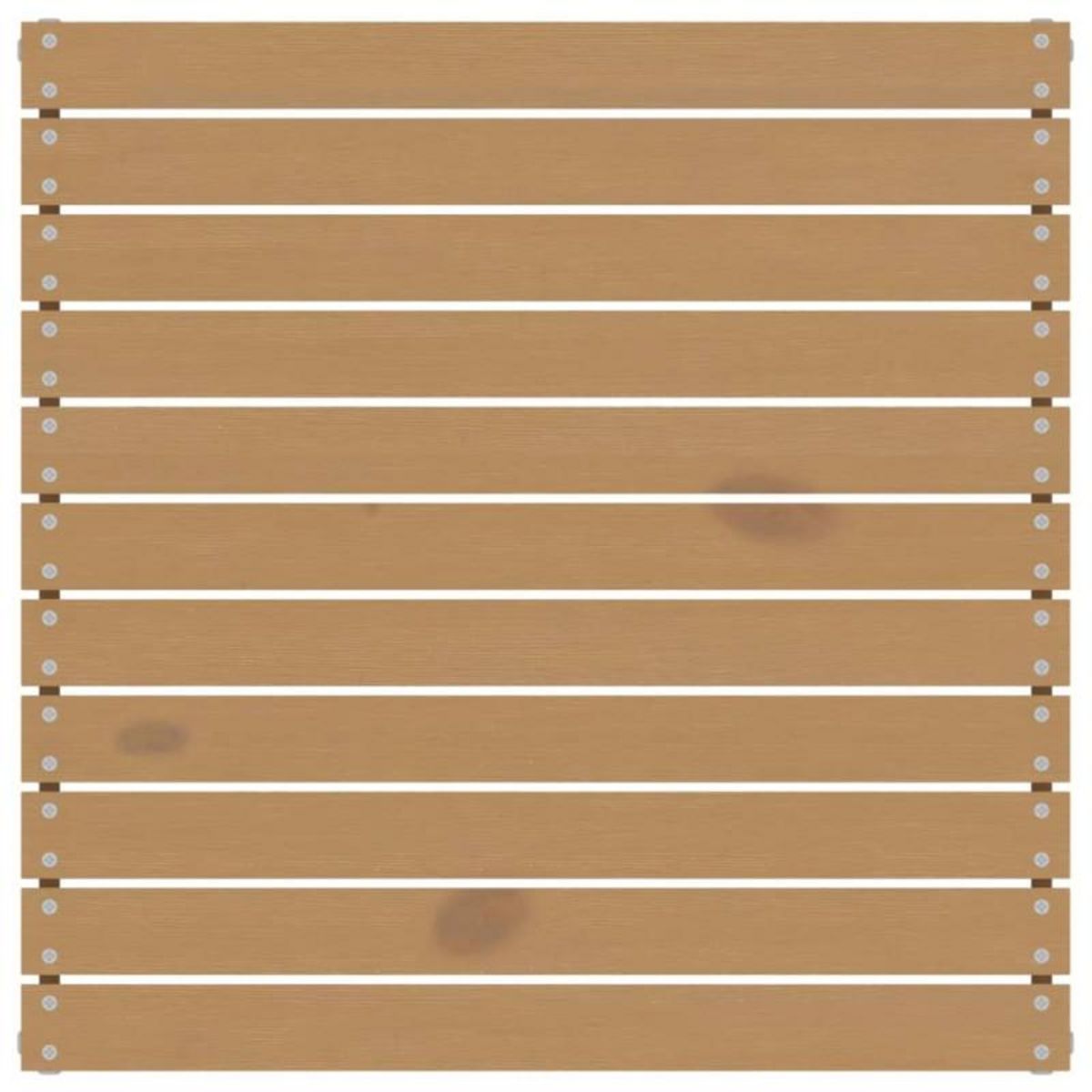 VIDAXL Salon de jardin 3 pcs avec coussins crème bois de pin massif