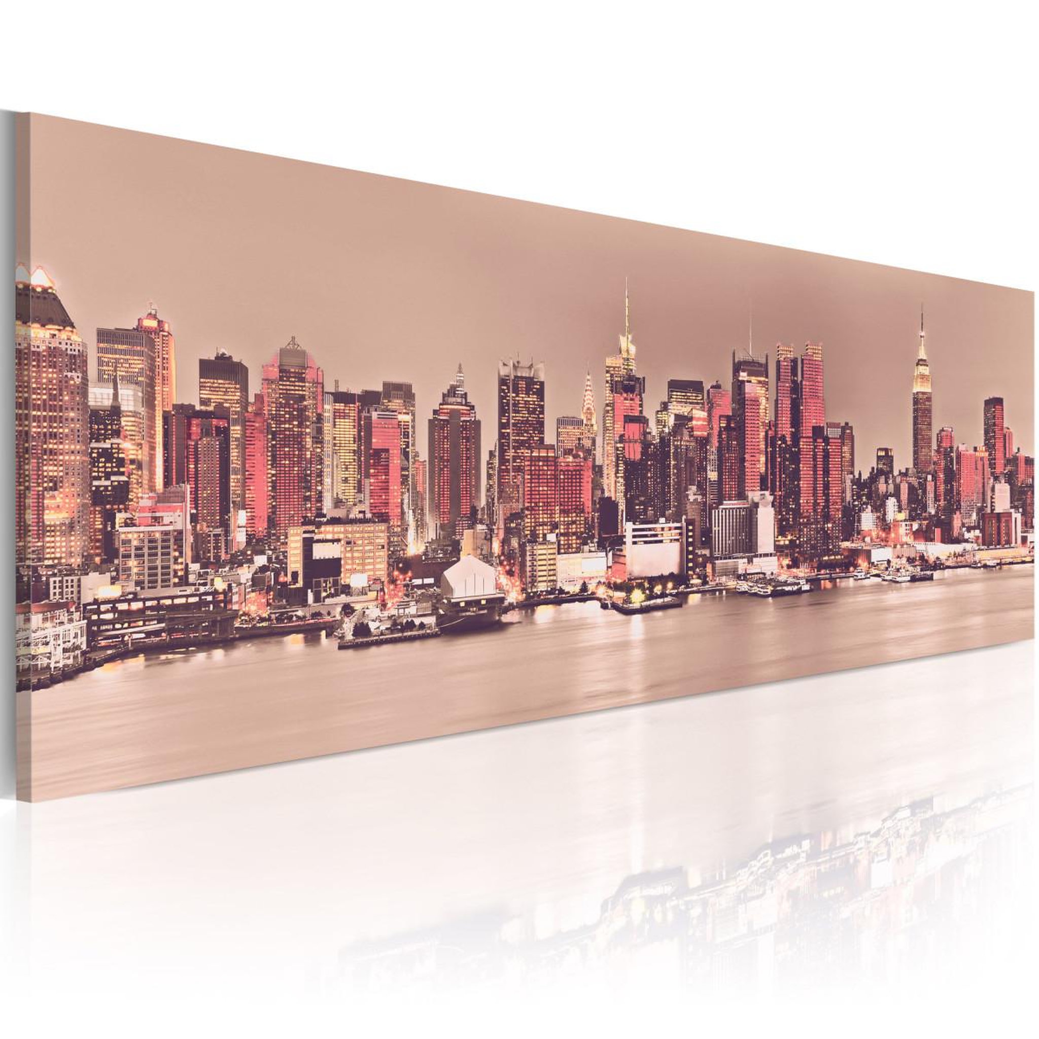 Voir la diapositive 1 : Paris Prix Tableau Imprimé  New York City of Light