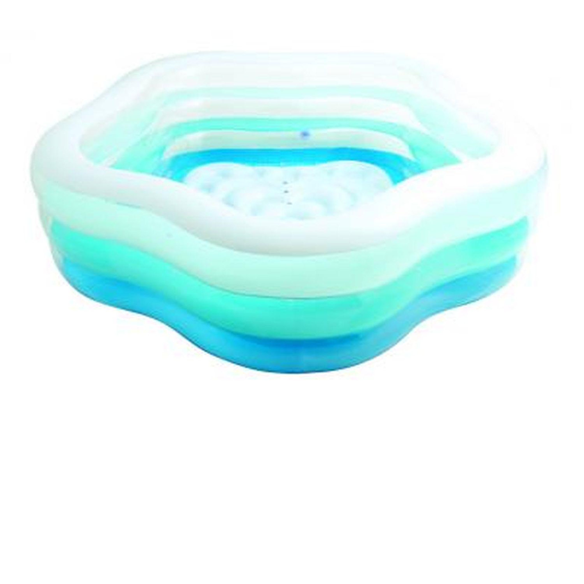 INTEX Piscine gonflable etoile - l. 185 x h. 53 cm - bleu