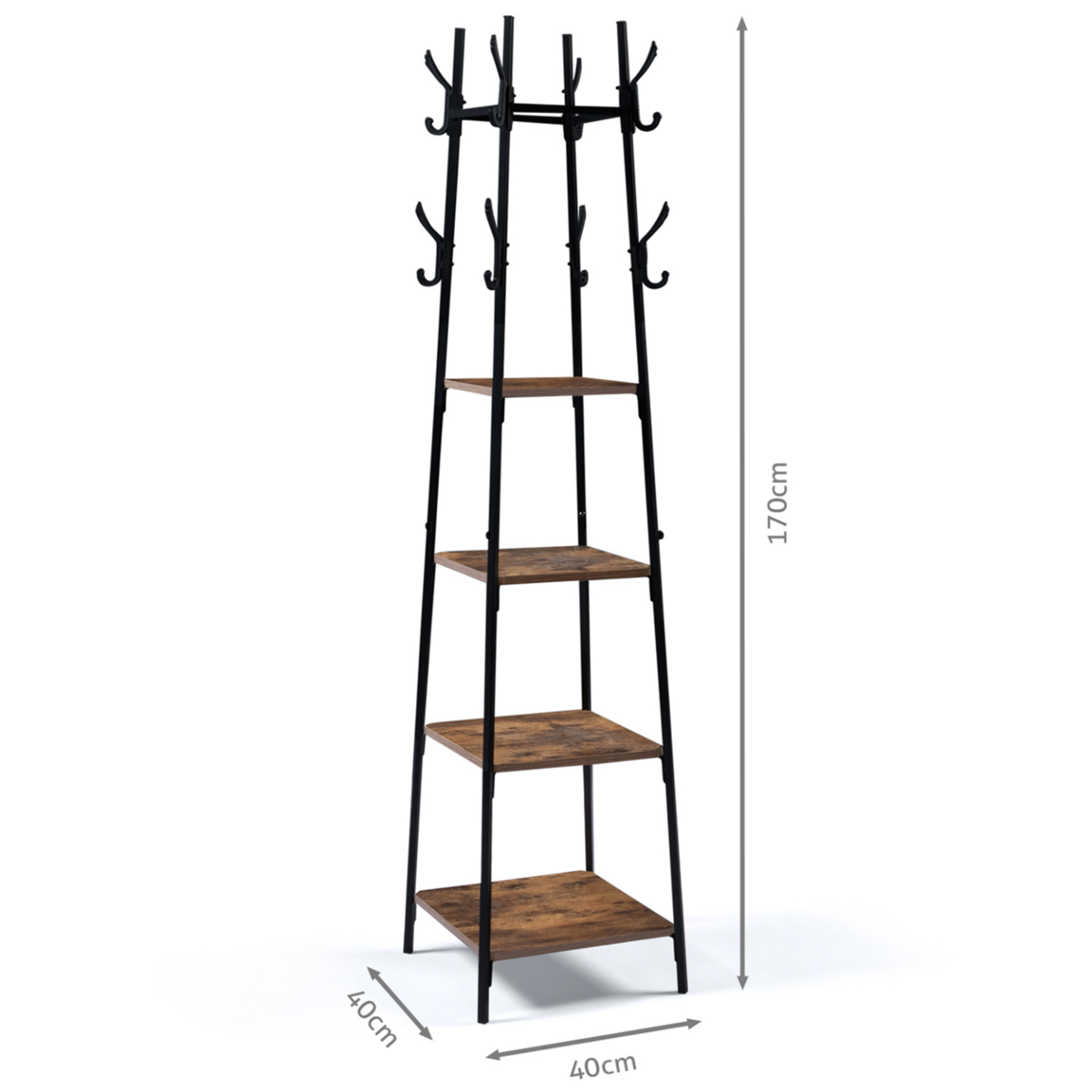 ID MARKET Porte-manteau TIANO design industriel