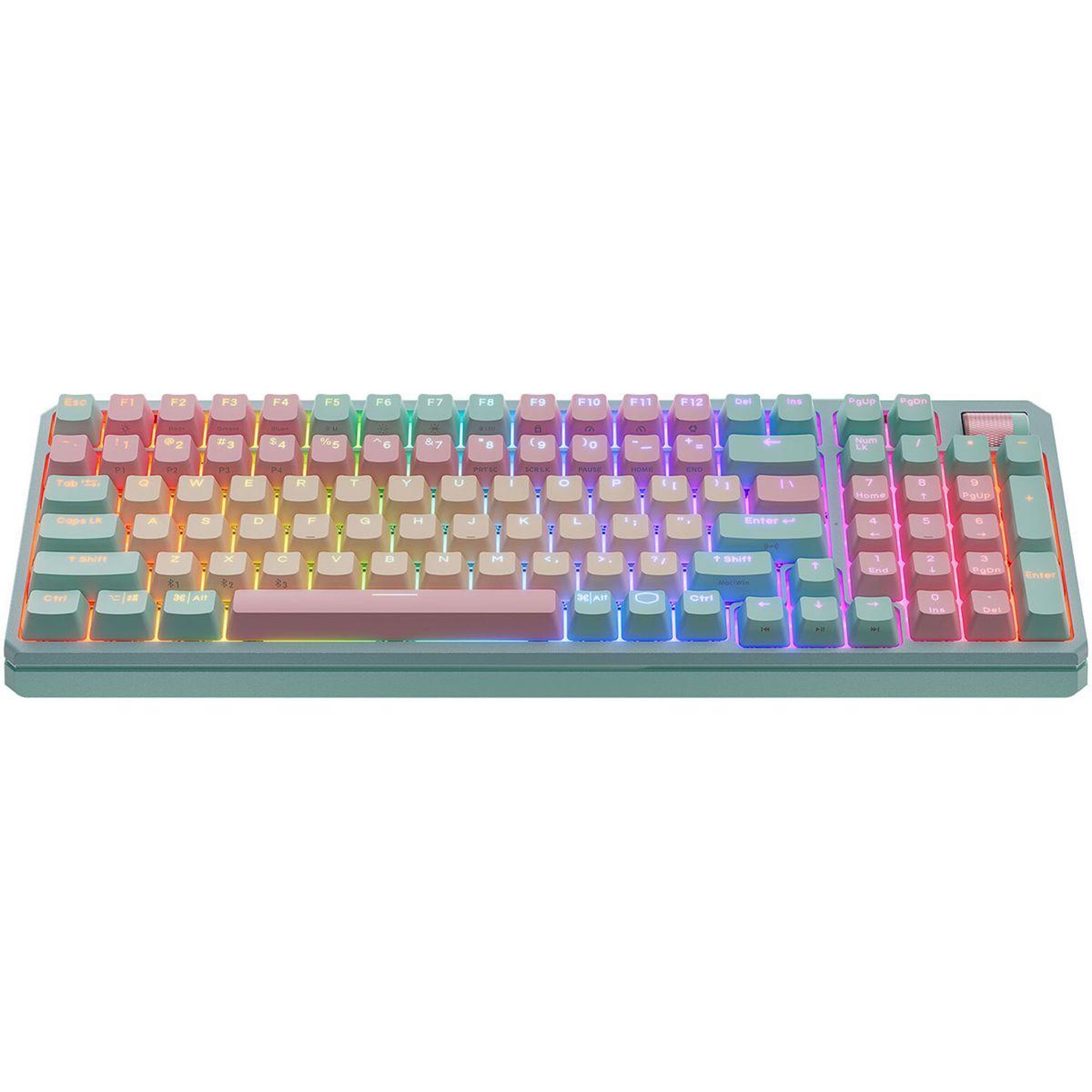 Cooler Master Clavier gamer sans fil mk770 space grey kailh box v2 red