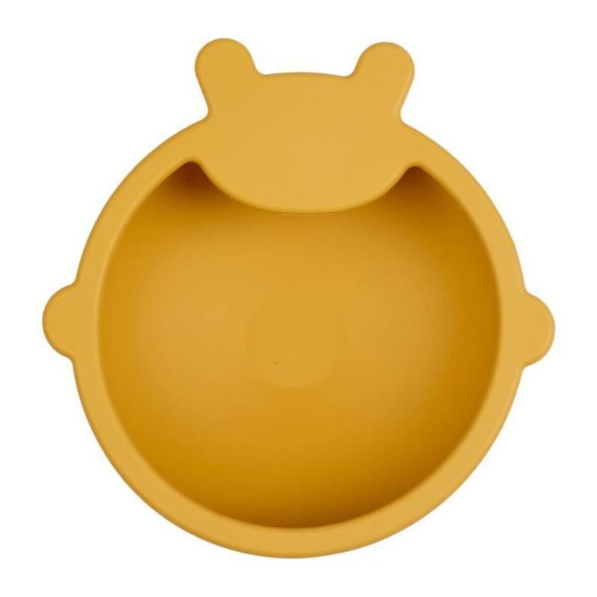 THERMOBABY Bol Ventouse - THERMOBABY - Silicone - Jaune Miel, antidérapant et incassable
