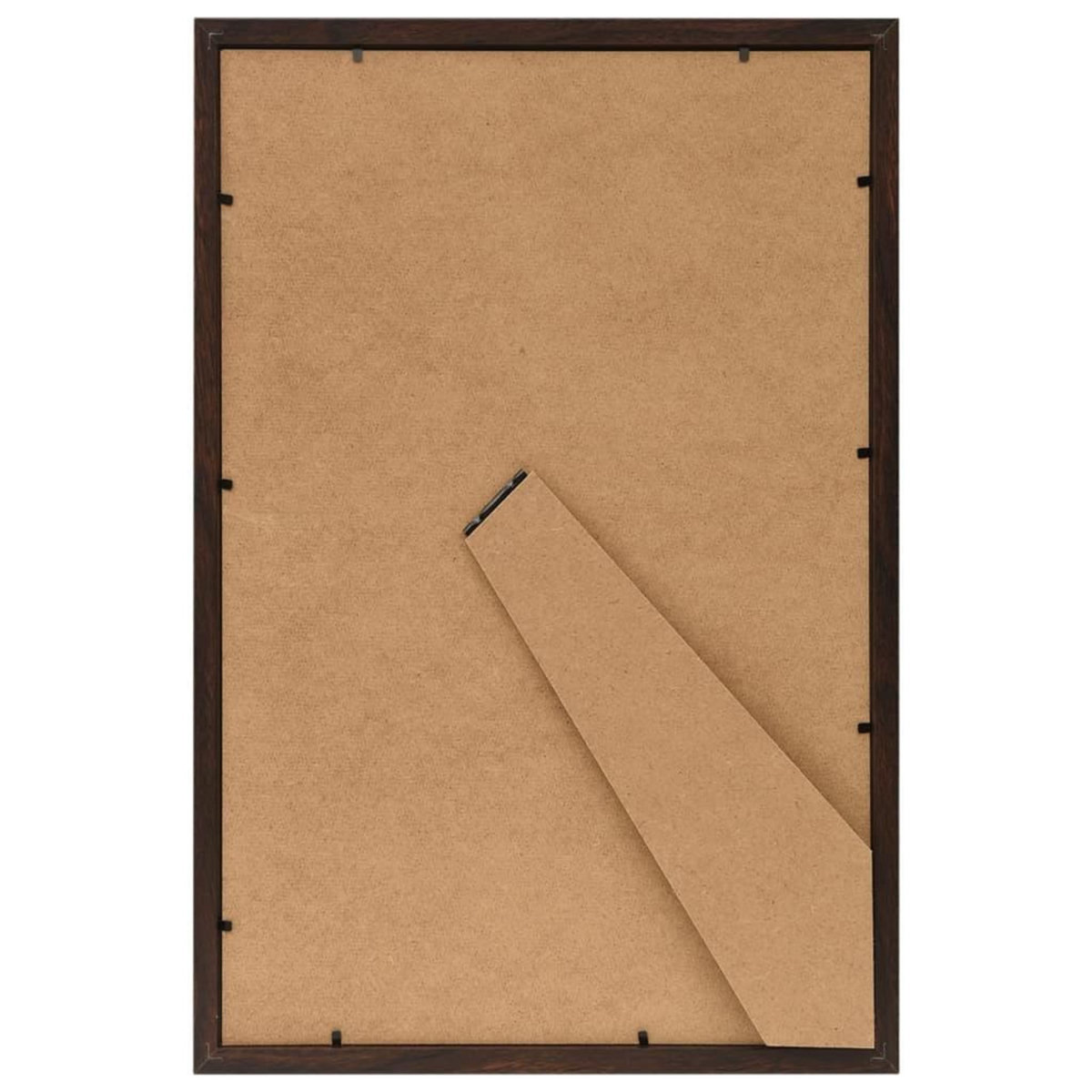 VIDAXL Collage de cadres photo 3 pcs de table Noir 21x29,7 cm MDF