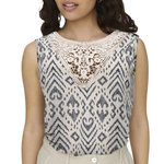 JACQUELINE DE YONG Débardeur Beige/ Femme JDY Dodo. Coloris disponibles : Noir