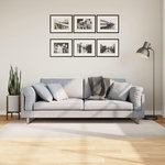 VIDAXL Tapis IZA poils courts style scandinave creme 100x200 cm