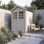 Voir la diapositive 2 : Habitat et Jardin Abri de jardin en bois  Beaumont  - 4.48 m² - 223 x 201 cm -  28 mm