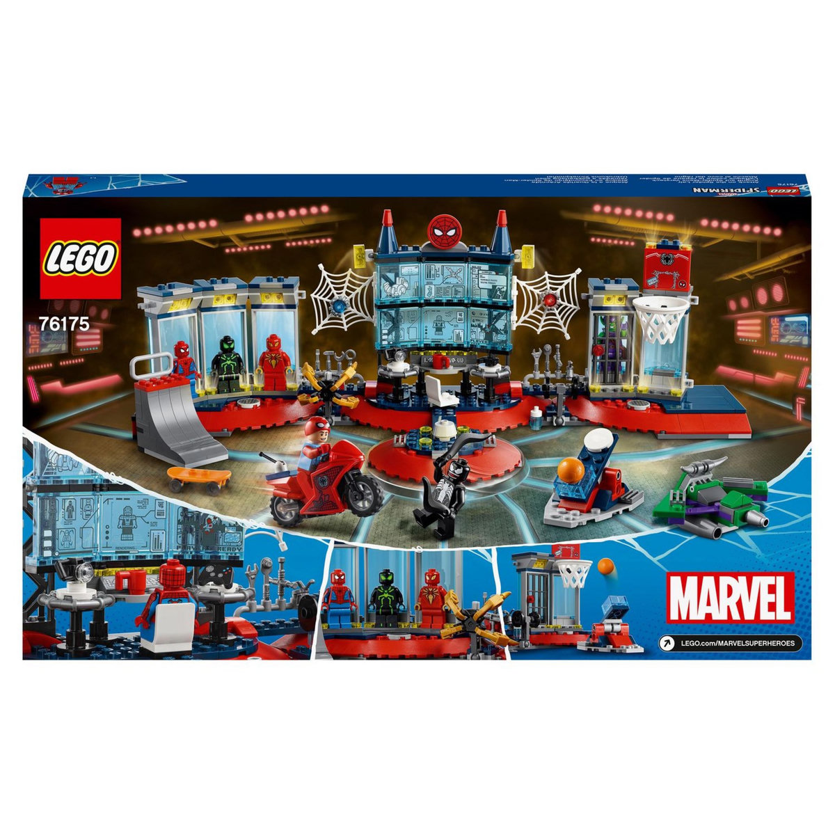 LEGO Marvel Super Heroes 76175 - L'attaque contre le repaire de Spider