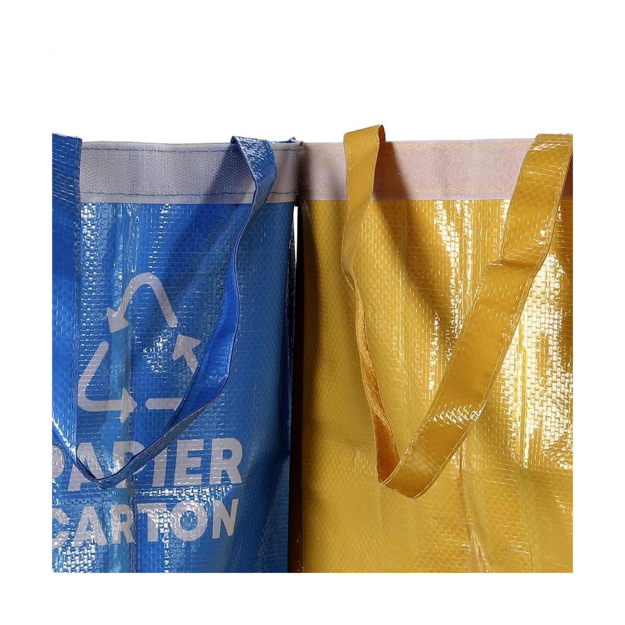 Voir la diapositive 5 : Je cherche une idee Lot de 3 sacs de tri  lavable  40cm multicolore