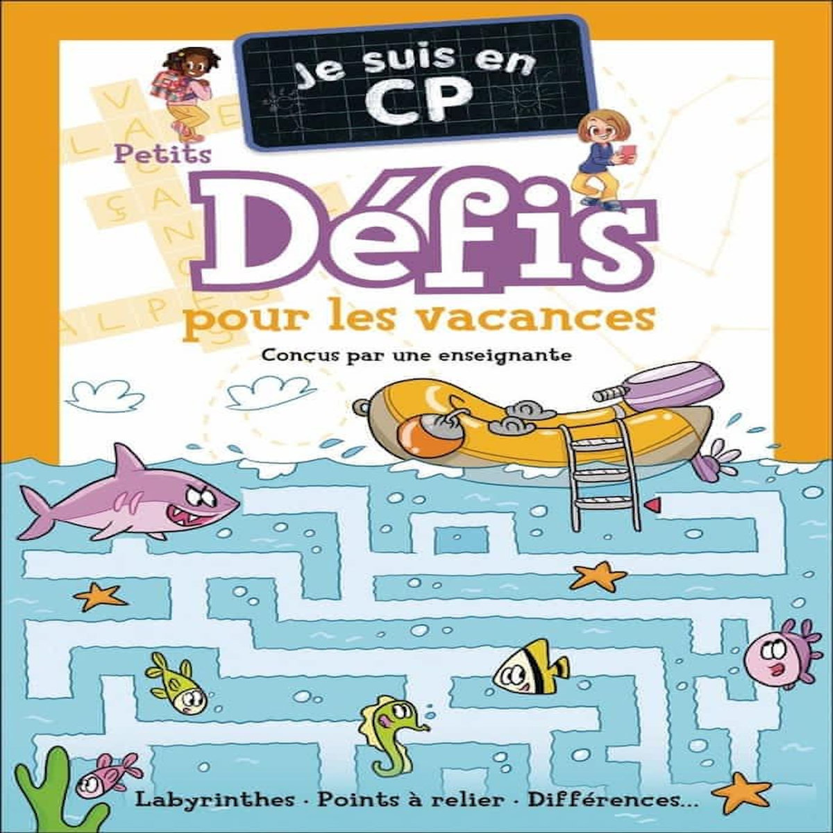 JE SUIS EN CP. PETITS DEFIS POUR LES VACANCES, Magdalena