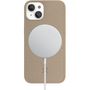 Voir la diapositive 2 : WOODCESSORIES Coque bumper iPhone 14 Plus BioCase Taupe