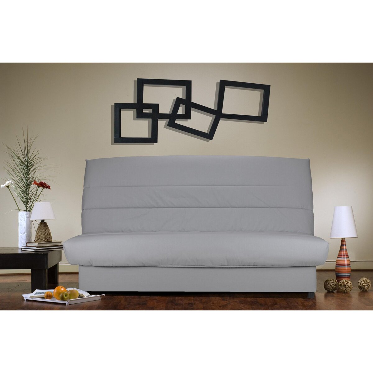 Banquette CLIC CLAC matelas 9 cm mousse 20 kg/m3