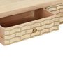 Voir la diapositive 5 : VIDAXL Table console dore 90x30x75 cm bois solide de manguier