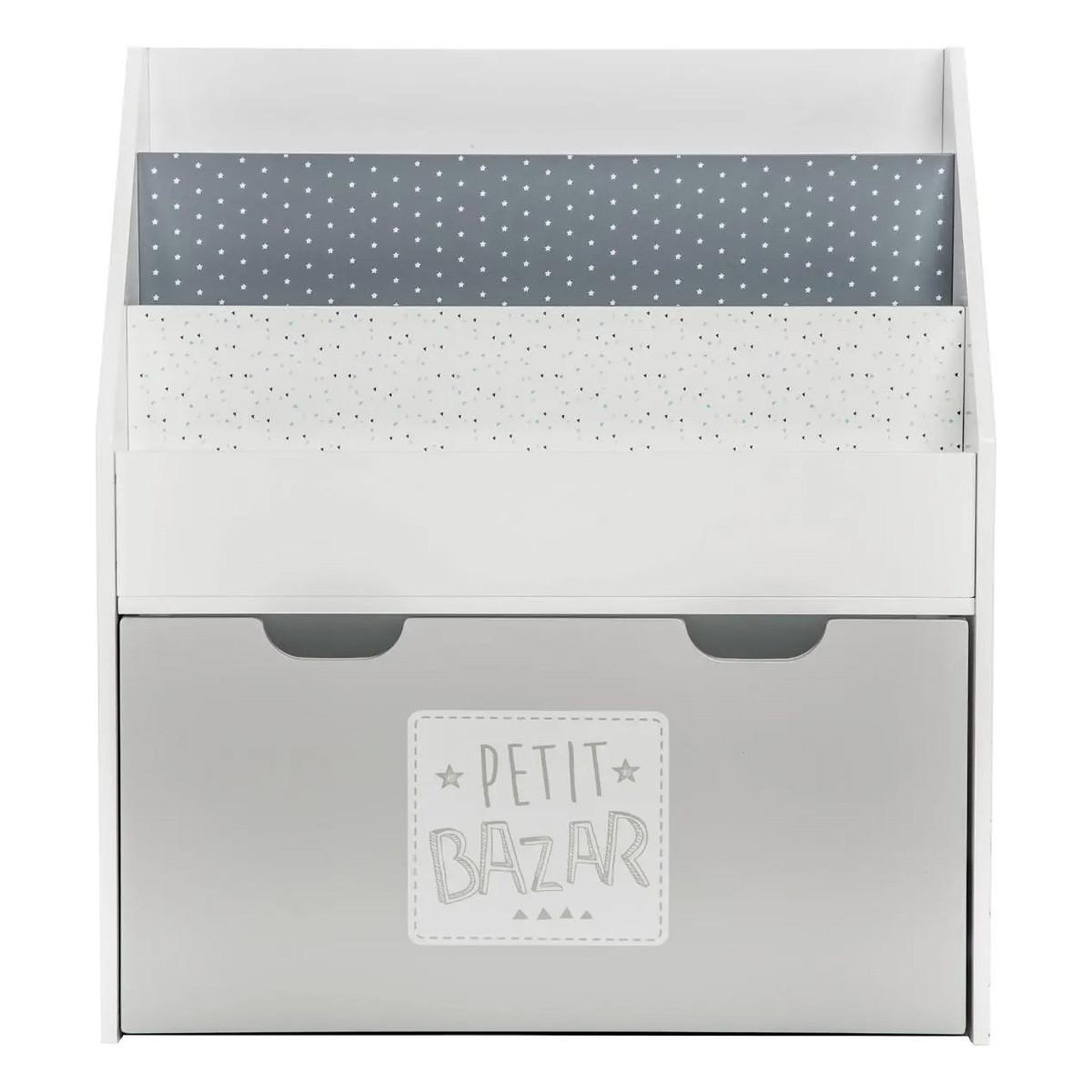 Voir la diapositive 2 : Atmosphera Kids Bibliothèque enfant  boy  70cm gris