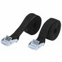 Voir la diapositive 6 : WERKAPRO Sangle de serrage 2,5m x 25mm  2 pcs  WERKA PRO