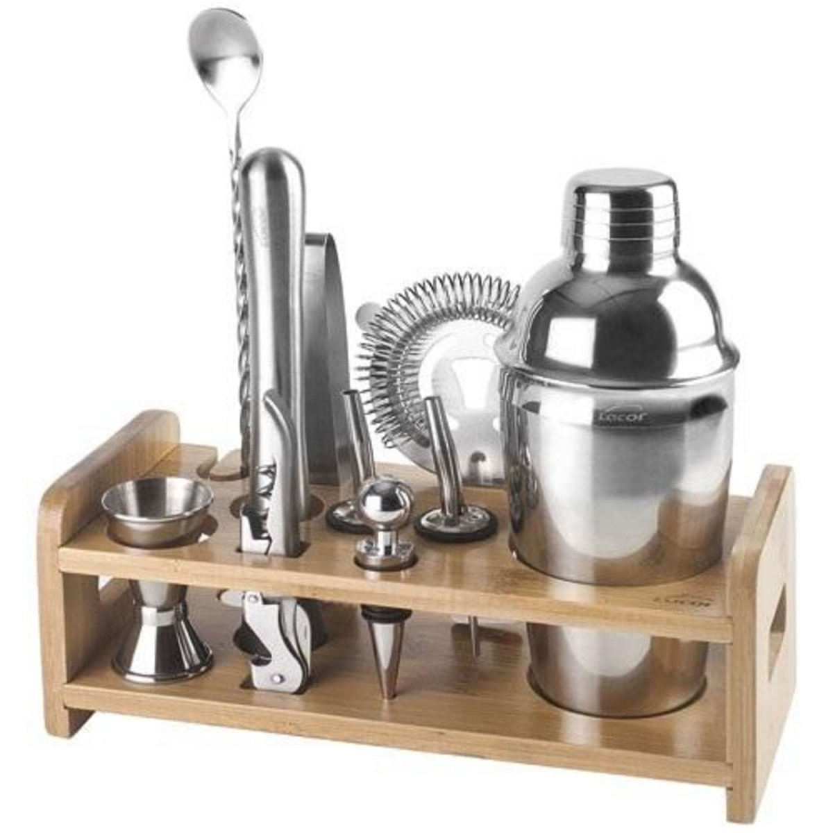 Lacor Set cocktail 10 pièces + support - 62181