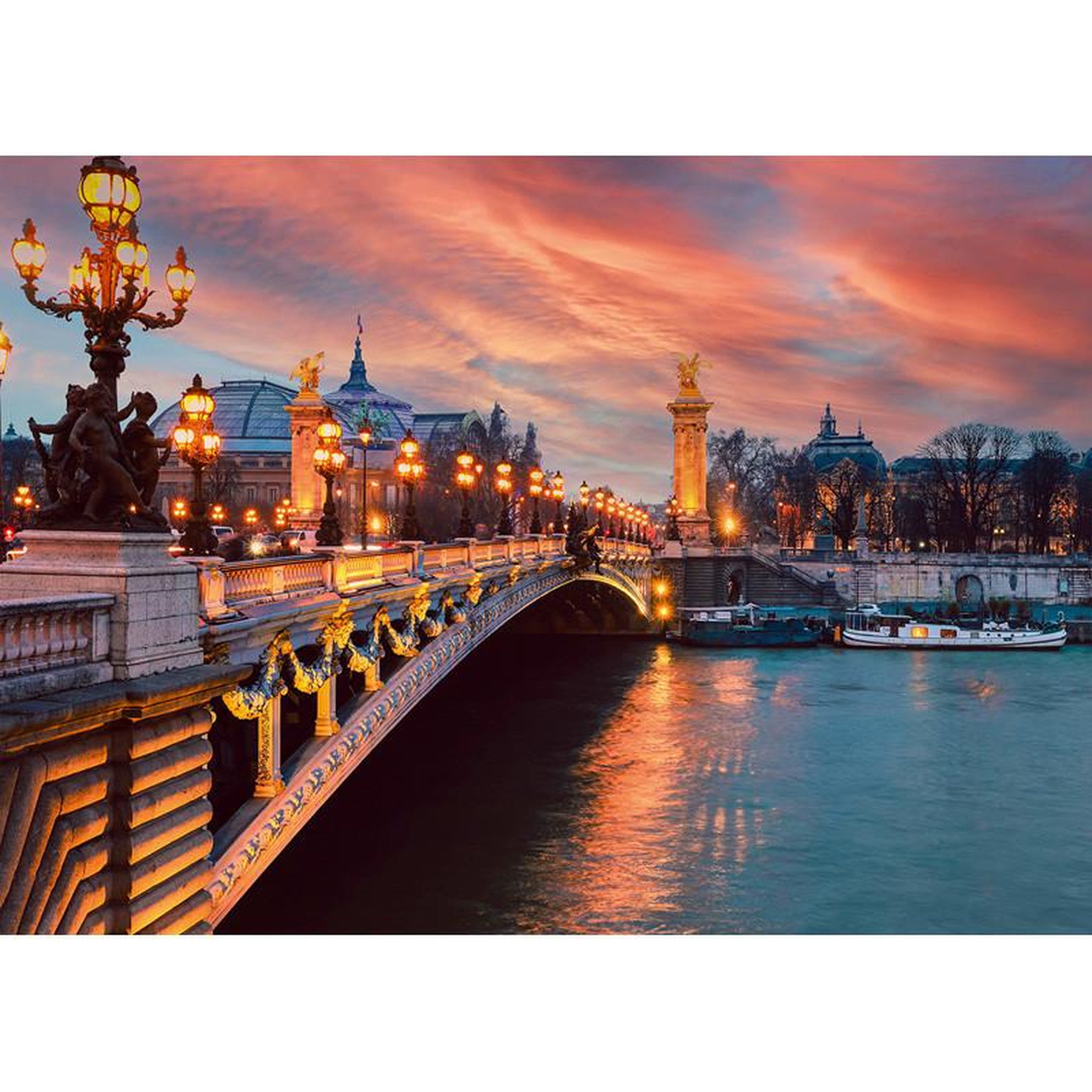 Voir la diapositive 2 : ALIZE Puzzle adulte 1000 pièces – Pont Alexandre III – Alize