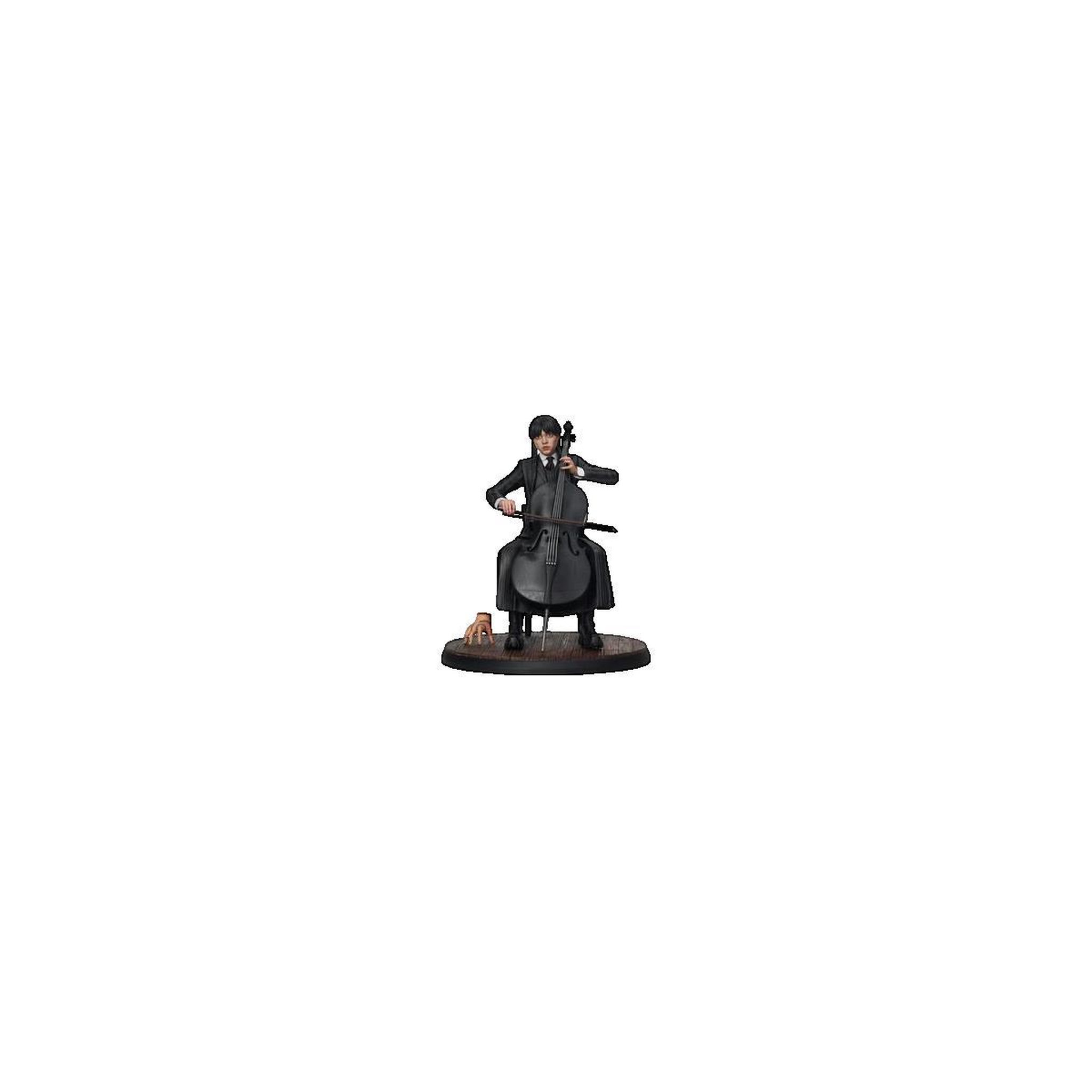 Voir la diapositive 2 : SD TOYS Figurine sd-toys Mercredi Addams noire