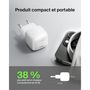 Voir la diapositive 5 : Belkin Chargeur 30W USB Power Delivery PPS Blanc