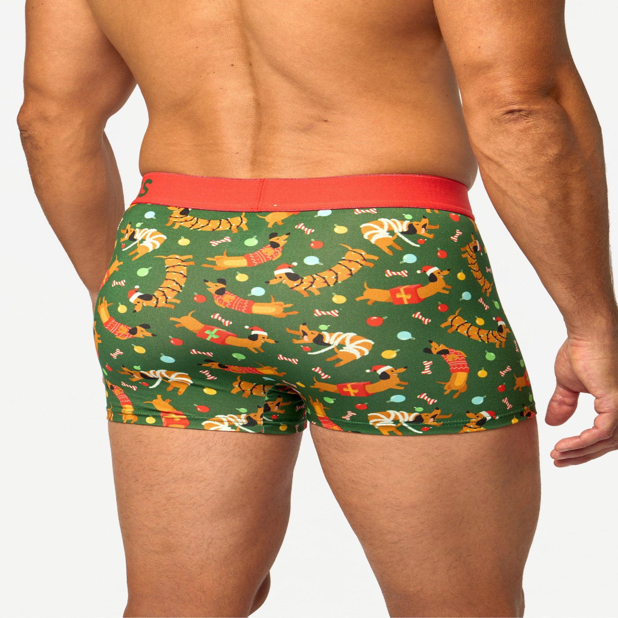 Voir la diapositive 4 : DEDOLES Boxer court homme teckel et cadeaux