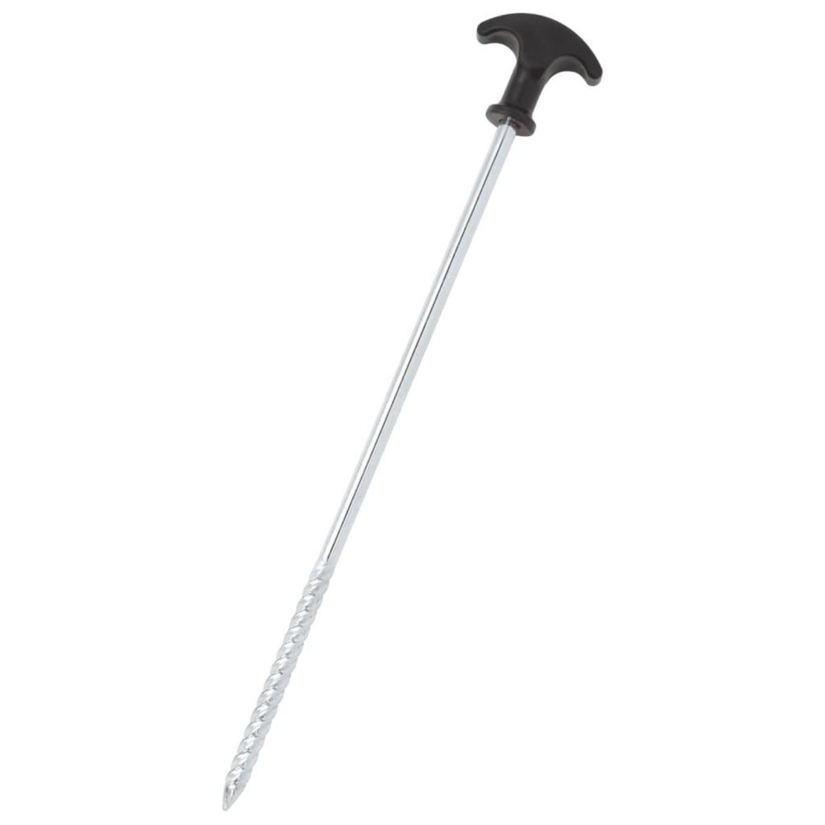 VIDAXL Piquets de tente 24 pcs 30 cm Ø7 mm acier galvanise