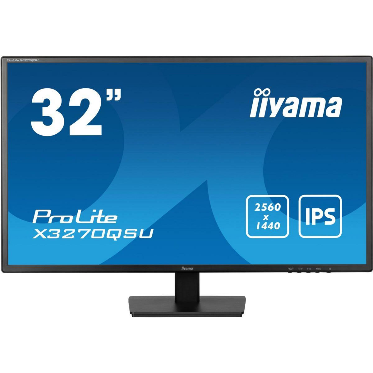 Iiyama Ecran PC PROLITE X3270QSU-B1 32'' Plat IPS