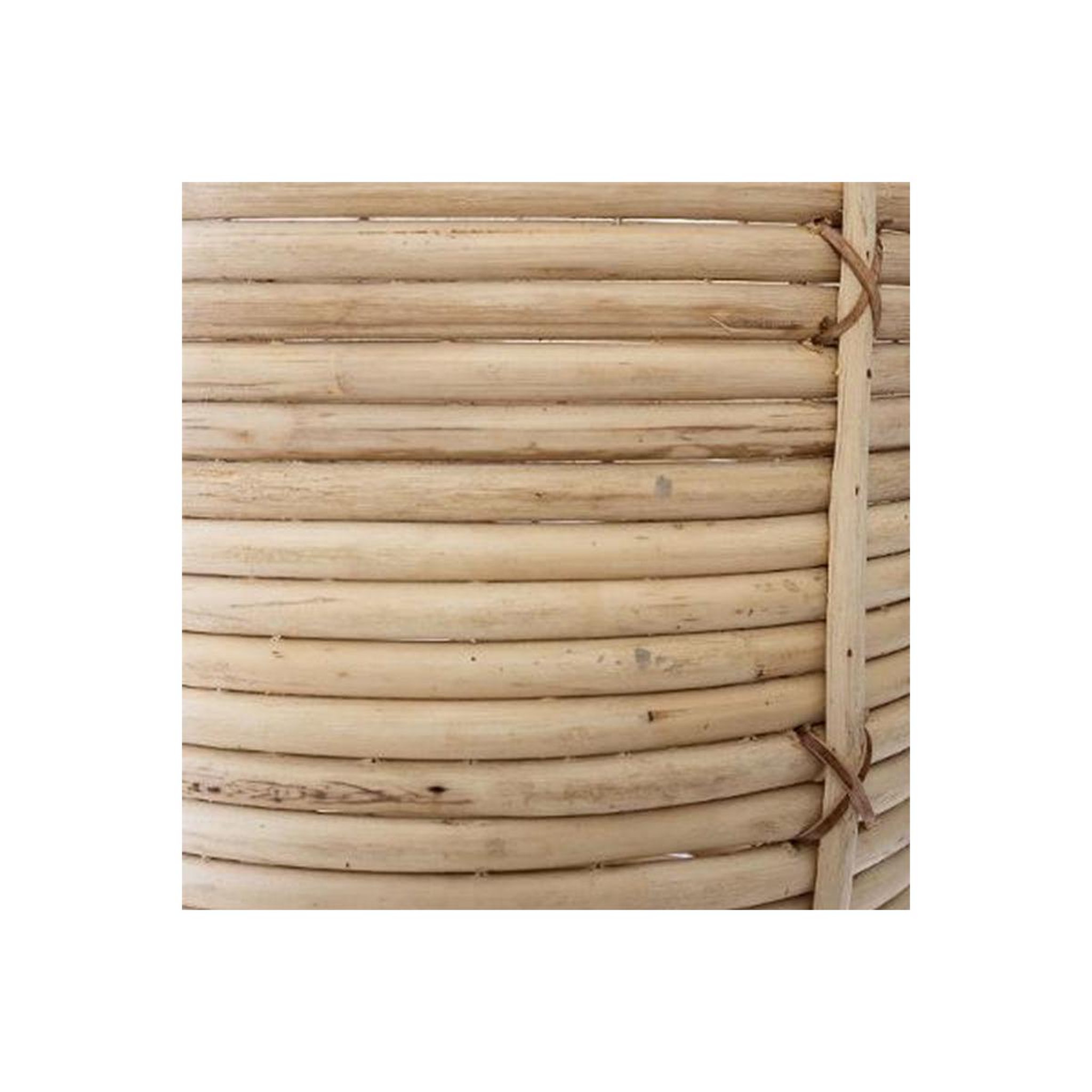 Voir la diapositive 2 : ATMOSPHERA Lot de 3 pots en rotin  eli  35cm naturel