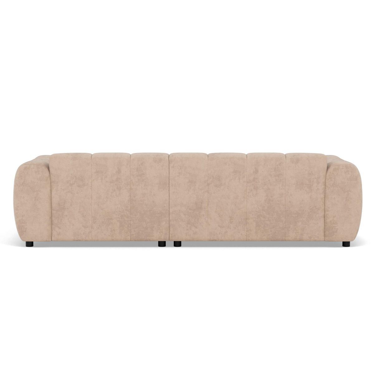 LISA DESIGN Curtis - canapé d'angle droit 4 places en simili