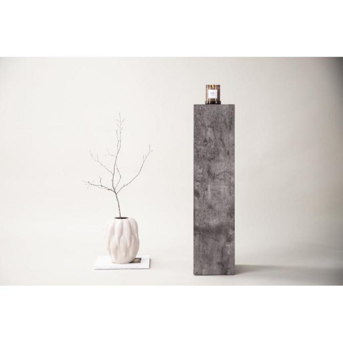 Paris Prix Sellette Décorative  Ramsvik  95cm Gris