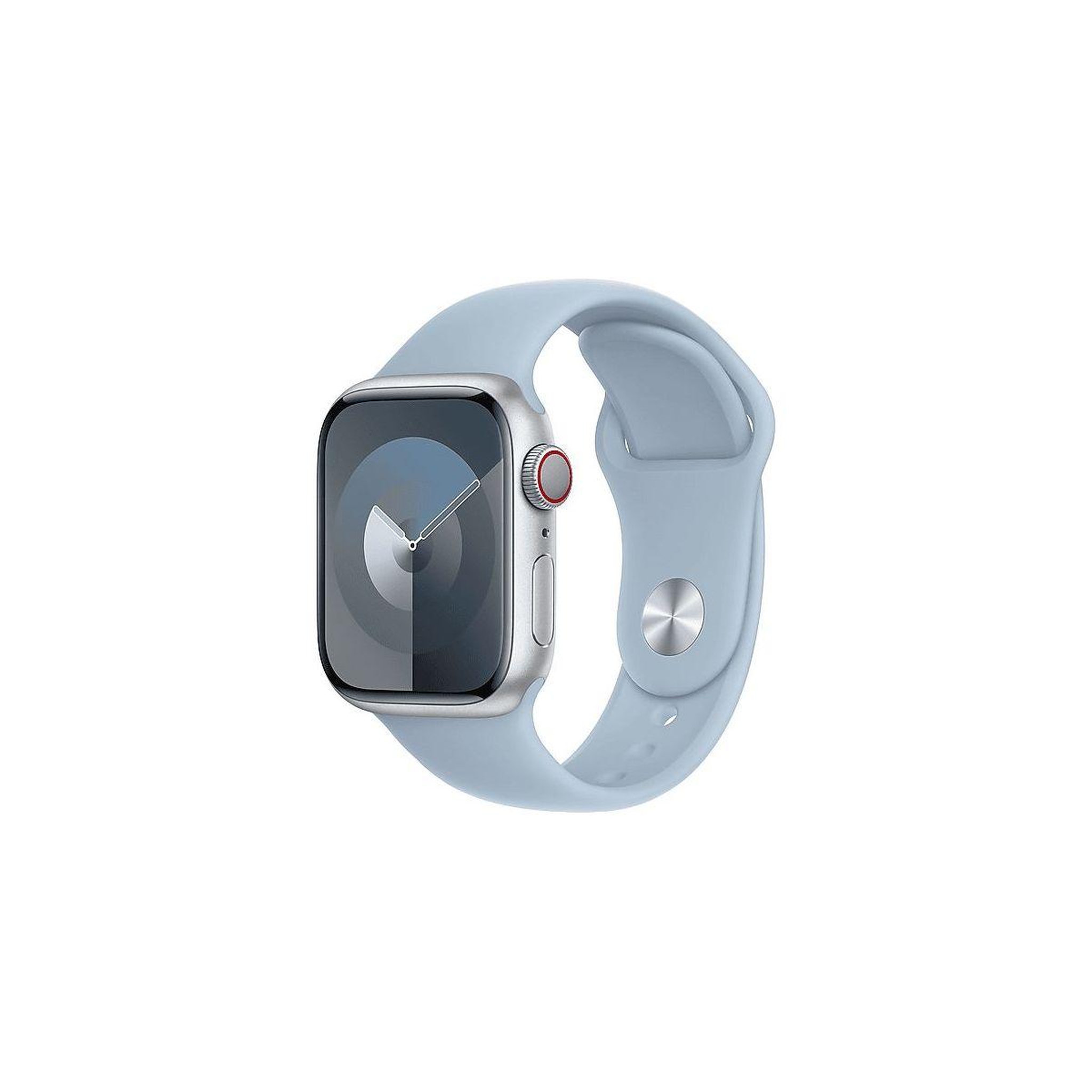 Voir la diapositive 2 : APPLE Bracelet Watch 45mm sport Bleu clair S/M