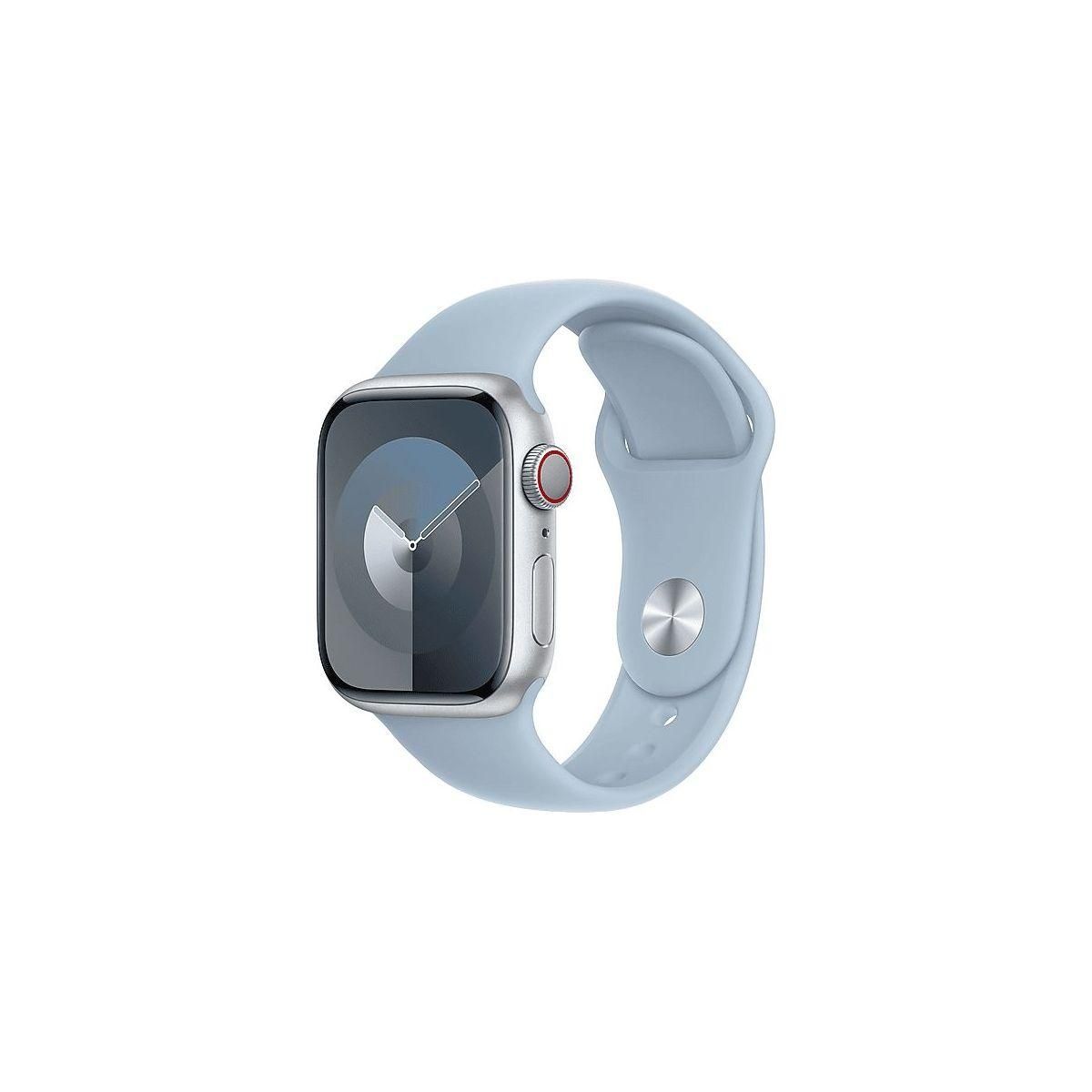 APPLE Bracelet Watch 45mm sport Bleu clair S/M