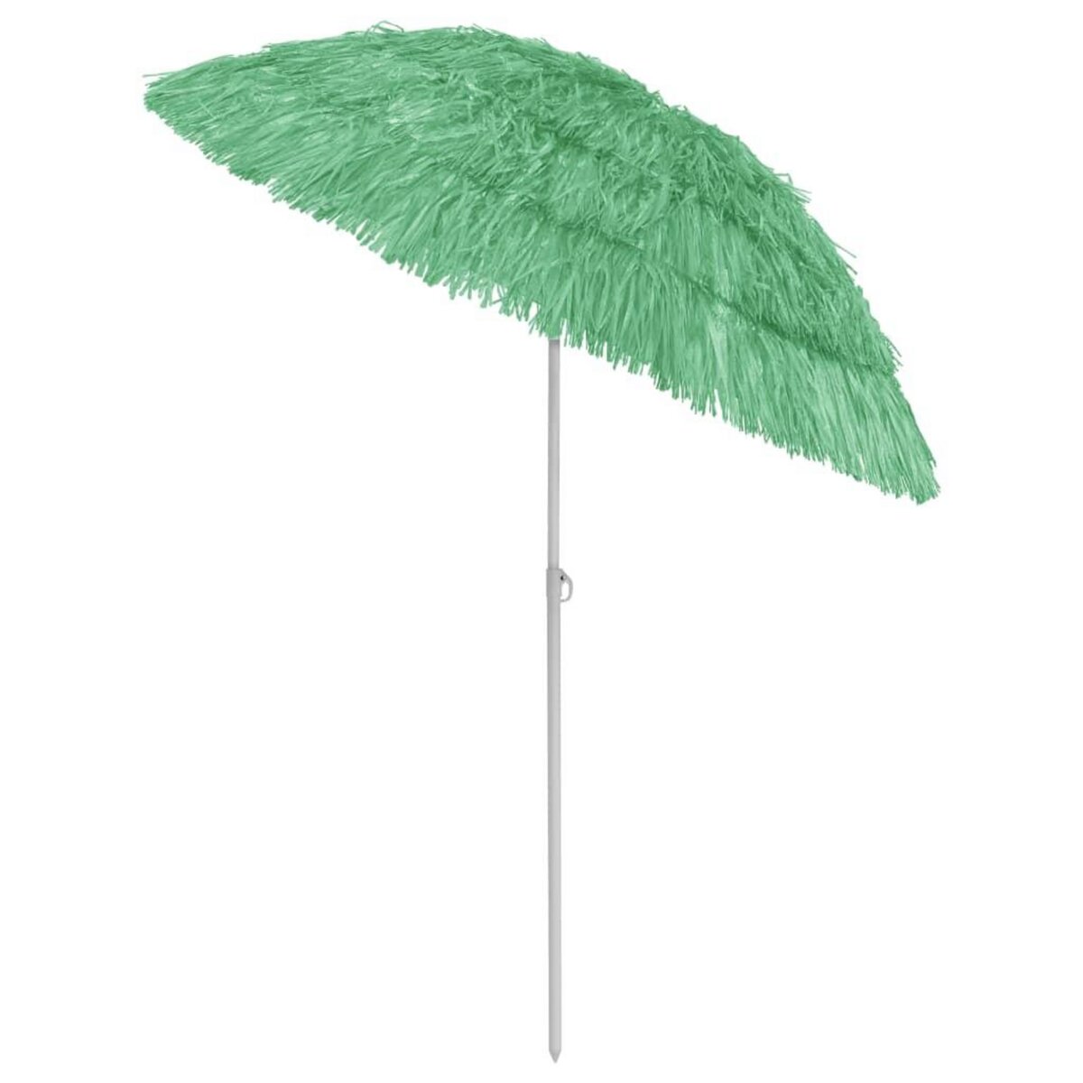 VIDAXL Parasol de plage Hawaii vert 180 cm