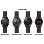Voir la diapositive 2 : IBROZ Bracelet Samsung/Huawei 22mm Maille noir