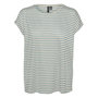 Voir la diapositive 5 : Vero Moda T-shirt Blanc/Vert Femme Vero Moda Mava