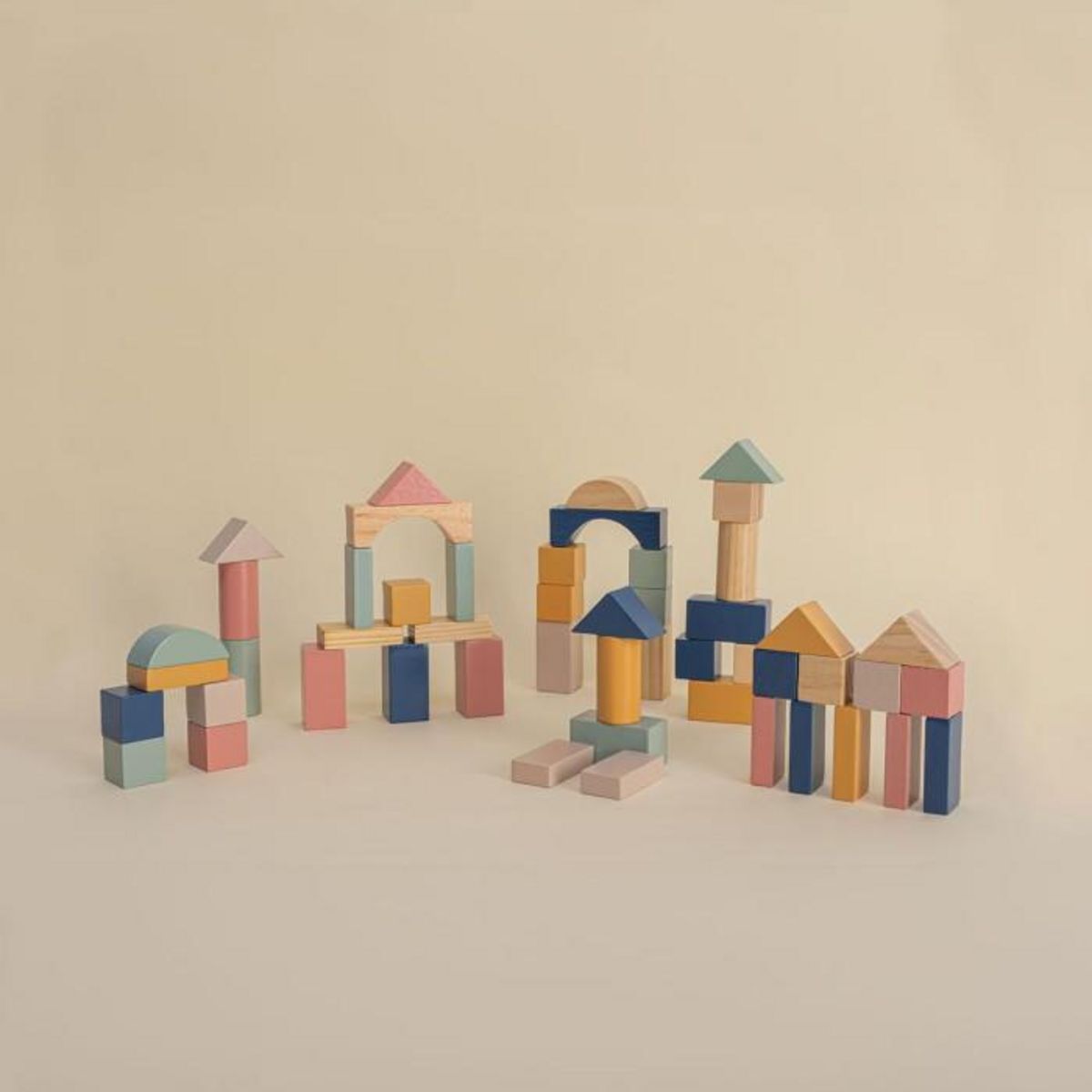 Atmosphera Kids Jeu de Construction  50 pièces  15cm Multicolore