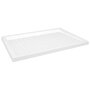 Voir la diapositive 2 : VIDAXL Receveur de douche avec picots Blanc 70x100x4 cm ABS