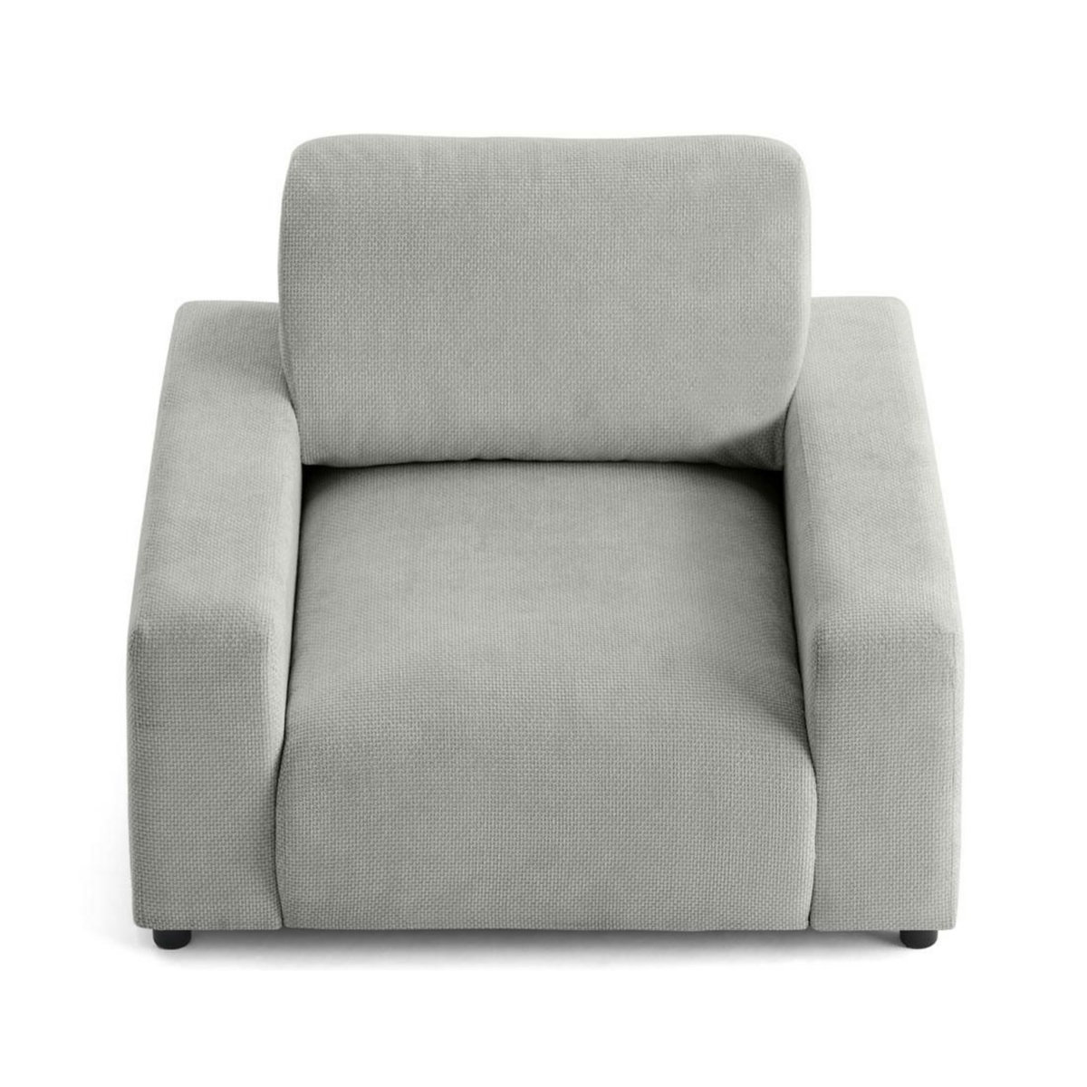 LISA DESIGN Pivoine - fauteuil en velours texturé