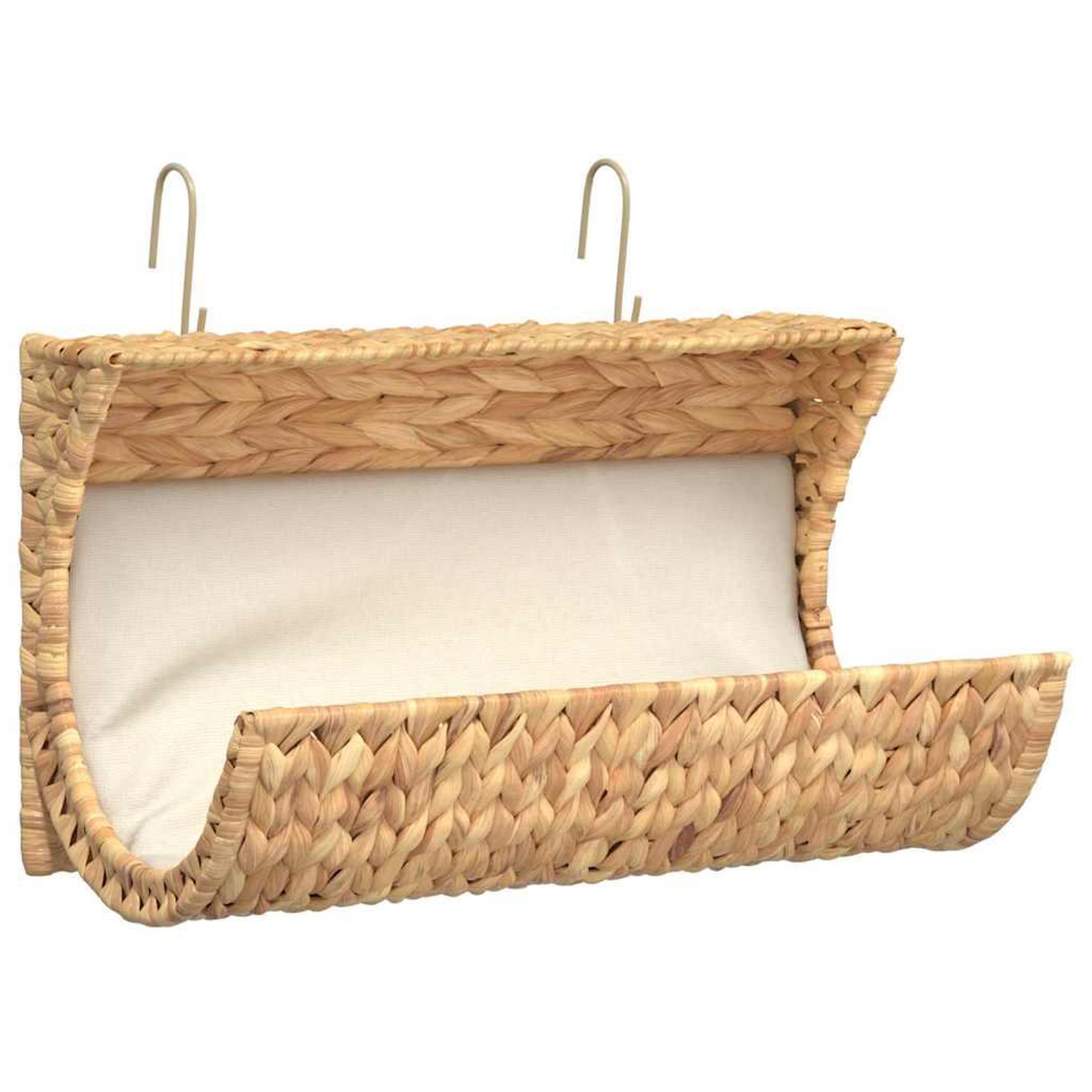 Voir la diapositive 2 : VIDAXL Lit pour chats avec coussin Jacinthe d'eau 37 x 20 x 20 cm