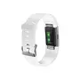 IBROZ Bracelet Fitbit Charge 2 Silicone blanc