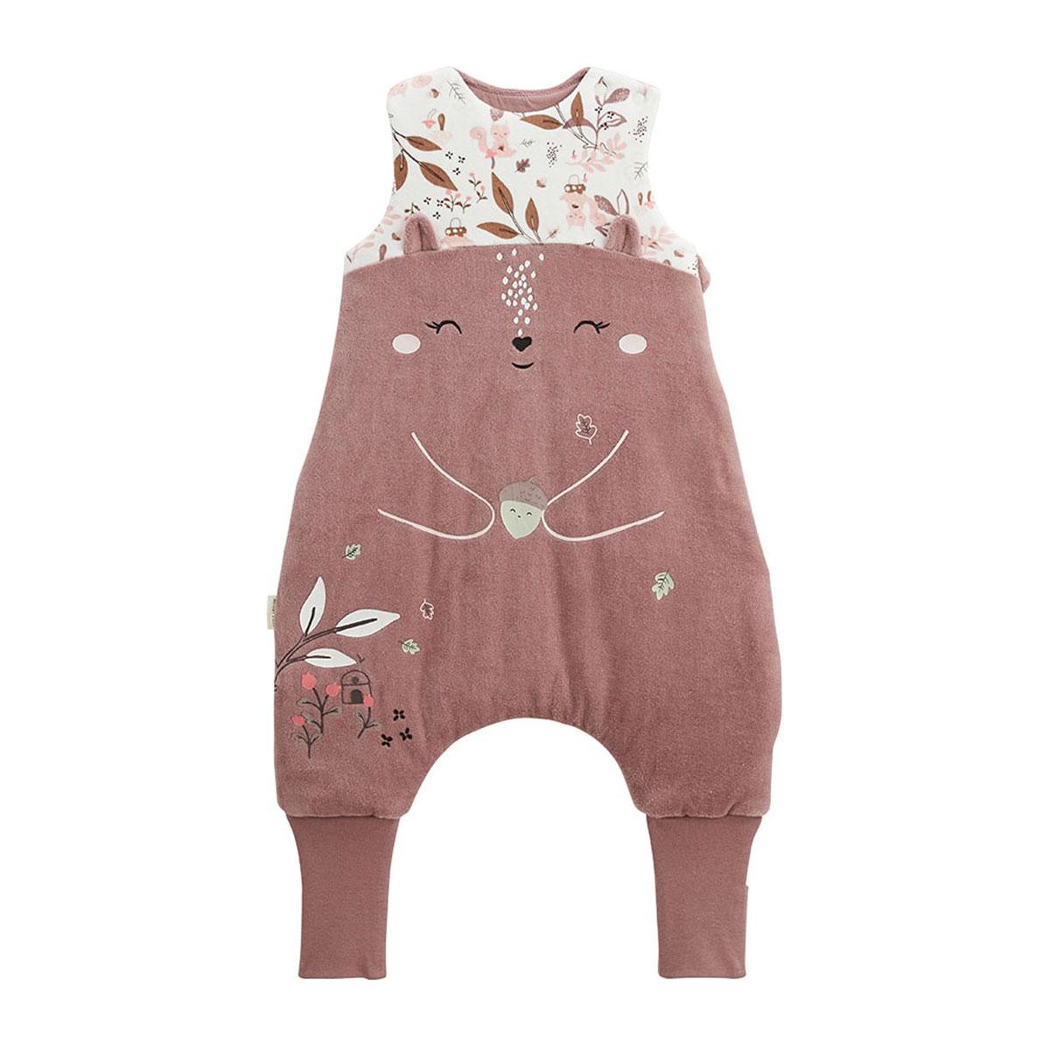 Voir la diapositive 1 : Petit Béguin Turbulette d'hiver en velours avec pieds retroussables sora