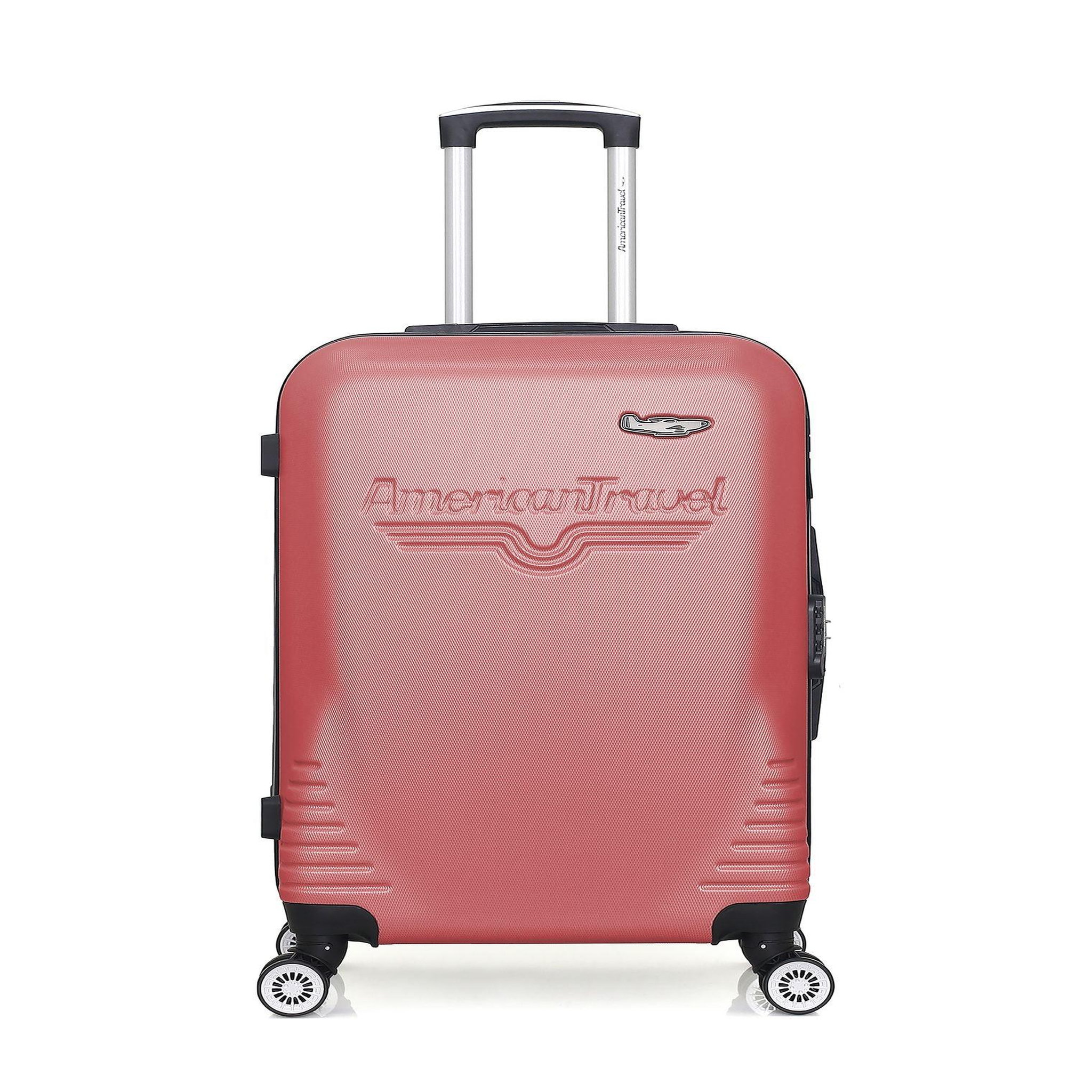 AMERICAN TRAVEL American travel - valise weekend dc 65 cm 4 roues. Coloris disponibles : Noir, Gris, Orange, Beige, Bleu
