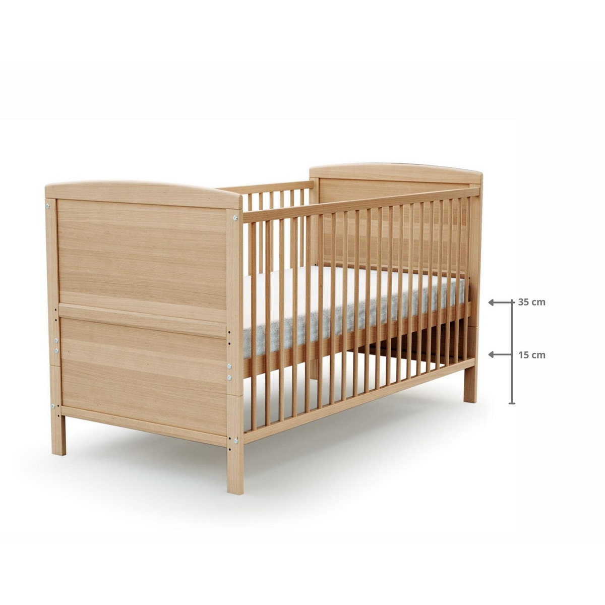 AT4 Lit bébé évolutif ESSENTIEL en bois