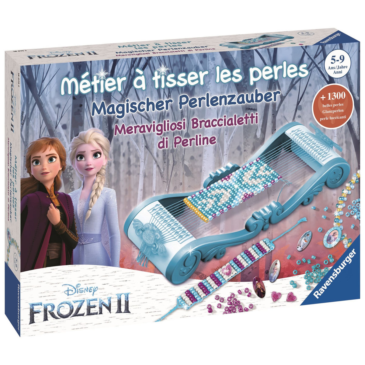 RAVENSBURGER Métier à tisser les perles - La reine des neiges 2