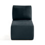 Voir la diapositive 1 : LISA DESIGN Santorini - module d'assise - en tissu texturé