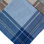 Voir la diapositive 3 : VANDERSICKEL Lot de 12 mouchoirs Homme 40x40cm 100% coton