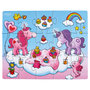 Voir la diapositive 2 : Haba Puzzles de 12 à 18 pièces : 3 puzzles : Licornes dans les nuages