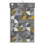 Voir la diapositive 2 : Paris Prix Tapis Déco Imprimé  Rythmo  50x80cm Gris