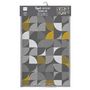 Voir la diapositive 2 : Paris Prix Tapis Déco Imprimé  Rythmo  50x80cm Gris