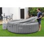 Voir la diapositive 6 : BESTWAY Spa gonflable BESTWAY - Lay-Z-Spa Grenada - 236 x 71 cm - 6 a 8 places - Rond (Livré avec couverture, cartouche et diffuseur)